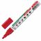 Маркер-краска лаковый (paint marker) 4 мм, КРАСНЫЙ, БЕЗ КСИЛОЛА (без запаха), алюминий, BRAUBERG PROFESSIONAL, 150874