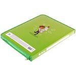 Папка-портфолио 7БЦ А4 ArtSpace, на молнии для школьника, 1 файл, 8 вкладышей, для универсальное