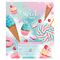 Тетрадь 24л., клетка ArtSpace "Рисунки. Bright sweets", эконом