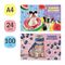 Альбом для рисования 24л., А4, на скрепке ArtSpace "Питомцы. Summer", эконом