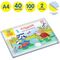 Альбом для рисования 40л., А4, на скрепке Мульти-Пульти "Приключения Енота ", с раскраской, КОМПЛЕКТ (2ШТ)