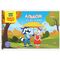 Альбом для рисования 48л., А4, на гребне Мульти-Пульти "Приключения Енота", с раскраской, КОМПЛЕКТ (2ШТ)