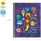 Дневник 1-11 кл. 40л. (твердый) ArtSpace "Funny pattern", матовая ламинация, выб. лак