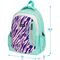 Рюкзак Berlingo Boom "Animal pattern mint" 38,5*29*12см, 2 отделения, 3 кармана, анатомическая ЭВА спинка
