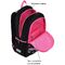 Рюкзак Berlingo Boom "Black-pink style" 38,5*29*12см, 2 отделения, 3 кармана, анатомическая ЭВА спинка