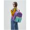 Рюкзак Berlingo Color blocks "Lilac mint" 39*28*17см, 2 отделения, 4 кармана, уплотненная спинка