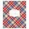 Тетрадь 18л., клетка ArtSpace "Узоры. Plaid patterns", эконом