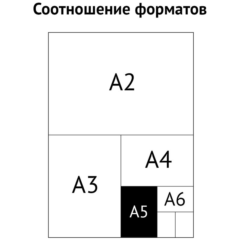 Бизнес-блокнот А5, 80л., OfficeSpace "Природа. Inside the nature", глянцевая ламинация, тиснение фольгой