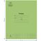 Тетрадь 12л., клетка Мульти-Пульти "Однотонная. Зеленая", 70г/м2