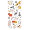 Наклейки объемные MESHU "Meow&Woof", 10*24см, 23 наклейки, инд. уп., европодвес