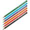 Карандаш ч/г Berlingo "Rainbow" HB, из переработанной бумаги, радужное сечение, круглый, заточен., ассорти