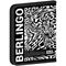 Папка на молнии Berlingo "Monochrome" А5+, 600мкм, с рисунком