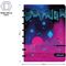 Бизнес-тетрадь А5+, 80л., Berlingo "Retro Future", клетка, на кольцах, с возм. замены блока, 80г/м2, пластик. обложка 700мкм, линейка-закладка