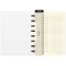 Бизнес-тетрадь А5+, 80л., Berlingo "Gradient", глиттер-эффект, клетка, на кольцах, с возм. замены блока, 80г/м2, пласт. обл. 700мкм, линейка-закл.