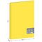 Папка с 10 вкладышами Berlingo "Soft Touch", 17мм, 700мкм, желтая, с внутр. карманом