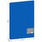 Папка с 30 вкладышами Berlingo "Soft Touch", 17мм, 700мкм, синяя, с внутр. карманом