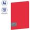 Папка с пружинным скоросшивателем Berlingo "Soft Touch", 17мм, 700мкм, красная, с внутр. карманом