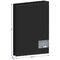 Папка на 2 кольцах Berlingo "Soft Touch", 40мм, 700мкм, черная, D-кольца, с внутр. карманом