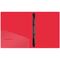 Папка на 4 кольцах Berlingo "Soft Touch", 24мм, 700мкм, красная, D-кольца, с внутр. карманом
