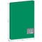 Папка на 4 кольцах Berlingo "Soft Touch", 24мм, 700мкм, зеленая, D-кольца, с внутр. карманом