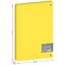 Папка на 4 кольцах Berlingo "Soft Touch", 24мм, 700мкм, желтая, D-кольца, с внутр. карманом