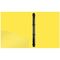 Папка на 4 кольцах Berlingo "Soft Touch", 24мм, 700мкм, желтая, D-кольца, с внутр. карманом