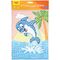 Мозаика магическая на самоклеящейся основе Мульти-Пульти "Дельфин", 21*29,5см, из мягкого пластика, с раскраской, европодвес