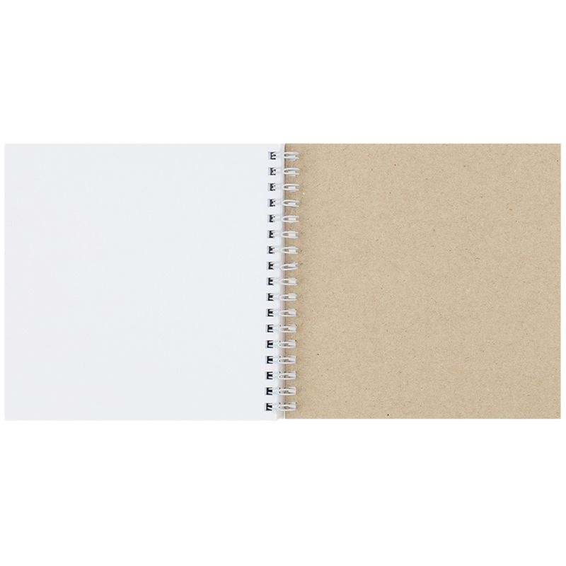 Скетчбук 60л., 150*150 MESHU "Pleasure", на гребне, soft-touch, 120г/м2