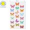 Наклейки объемные Мульти-Пульти "Бабочки", 10*22см, 18 наклеек, инд. уп., европодвес
