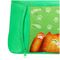 Мешок для обуви 1 отделение Мульти-Пульти "Lazy Cat", 340*420мм, карман на молнии, зеленый
