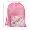 Мешок для обуви 1 отделение Мульти-Пульти "Unicorn", 340*420мм, карман на молнии, розовый