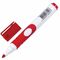 Маркер стираемый для белой доски КРАСНЫЙ, BRAUBERG "SOFT", 5 мм, резиновая вставка, 151250