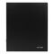 Папка на 4 кольцах BRAUBERG "Стандарт", 40 мм, черная, до 300 листов, 0,9 мм, 221620