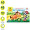 Раскраска А5 Мульти-Пульти "Домашние животные", 48л., в папке