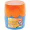 Подставка-стакан Мульти-Пульти, пластиковая, круглая, двухцветный сине-оранжевый