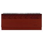 Планинг датированный 2024г., 64л., 330*130мм, кожзам, Berlingo "Vivella Prestige", коричневый