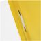 Папка-скоросшиватель пластик. перф. OfficeSpace А4, 120мкм, желтая с прозр. верхом