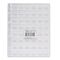 Листы-вкладыши для монет для альбома "Оптима" М9-05, комплект 5 шт., 200х250 мм, 48 карманов, ЛМ-48