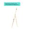 Мольберт напольный Лира с бегунком Гамма "Хобби", 54*58*170см, сосна