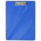 Планшет с зажимом OfficeSpace А4, 2000 мкм, пластик (полифом), синий