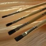 Кисть Белка голубая плоская №10