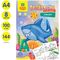 Раскраска А4 Мульти-Пульти "Алфавит", 16стр., с наклейками