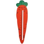 Линейка 12см MESHU "Carrot", дерево, европодвес