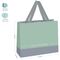Пакет подарочный 23*18*10см MESHU "Duotone. Gray-mint", отд. фольгой, матовая ламинация