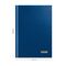 Книга учета OfficeSpace, А4, 96л., клетка, 200*290мм, бумвинил, цвет синий, блок офсетный
