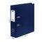 Папка-регистратор OfficeSpace, 70мм, ПВХ, с карманом на корешке, синяя