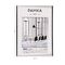 Рамка ПВХ 21*30см, OfficeSpace, небьющееся стекло, серебро