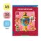 Тетрадь предметная 36л. ArtSpace "Пять в квадрате"- Русский язык, эконом