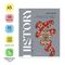 Тетрадь предметная 48л. ArtSpace "Коллаборация"- История, матовая ламинация, выб. лак