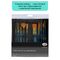 Набор художественных кистей синтетика Гамма "Галерея", 12шт., тканевый пенал, блистер, европодвес